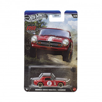Mattel Hot Wheels Silver Series: Rally Racers - Honda S800 Racing/Course Vehicle (JKX62)