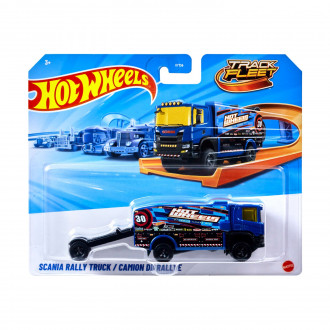 Mattel Hot Wheels: Track Fleet - Scania Rally Truck (JMK06)