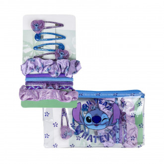Cerda Beauty Disney: Stitch - Hair Accessories Set with Pouch (2500002676)