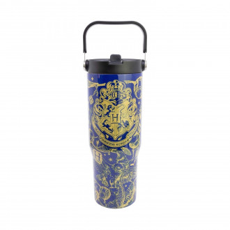 Stor: Harry Potter - Magic & Mayhem Insulated Stainless Steel Tubler with Handle (860ml) (31010)