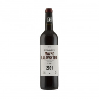 Tetramythos - Mavro Kalavritino - Red Dry Organic Wine P.G.I,750 ml