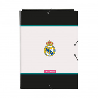 Safta: Real Madrid - Folio Cardboard Elastic Binder (512654068)