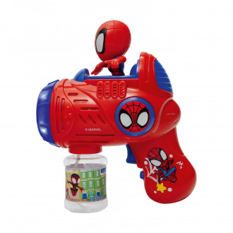 Lexibook: Bubble Blaster - Spidey and his Amazing Friends Bubble Gun (25.PRB30SP)