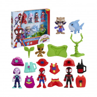 Hasbro Marvel: Spidey And His Amazing Friends Rescue Webs - Rescue Spidey and Crew Figures (G3149)