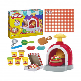 Hasbro Play-Doh: Stamp & Spin Pizza Playset (G2921)