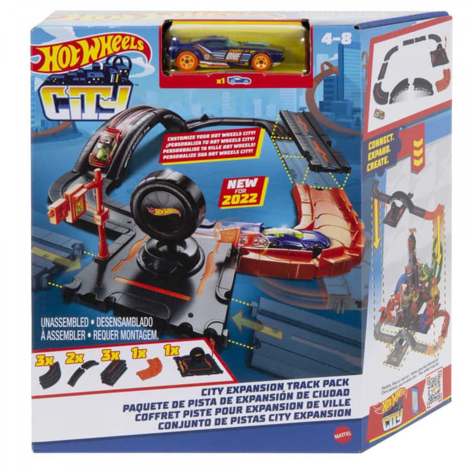 Mattel Hot Wheels City - City Expansion Track Pack (HDN95)