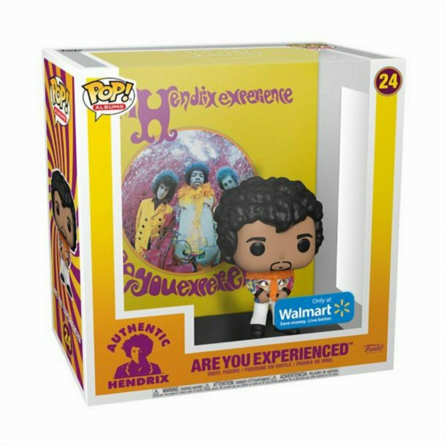 Funko Pop! Albums: Jimi Hendrix - Are You Experienced (Special Edition) #24 Vinyl Figure