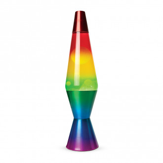 The Source – Rainbow Molten Λάμπα Λάβας LED με Μεταλλική Βάση