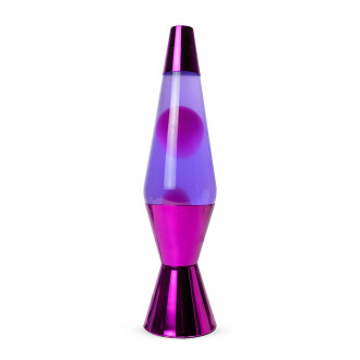 The Source – Purple Molten Λάμπα Λάβας LED με Μεταλλική Βάση
