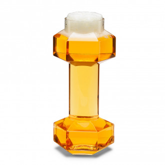 The Source Dumbbell Beer Glass-Ποτήρι μπύρας σε σχήμα βαράκι γυμναστικής