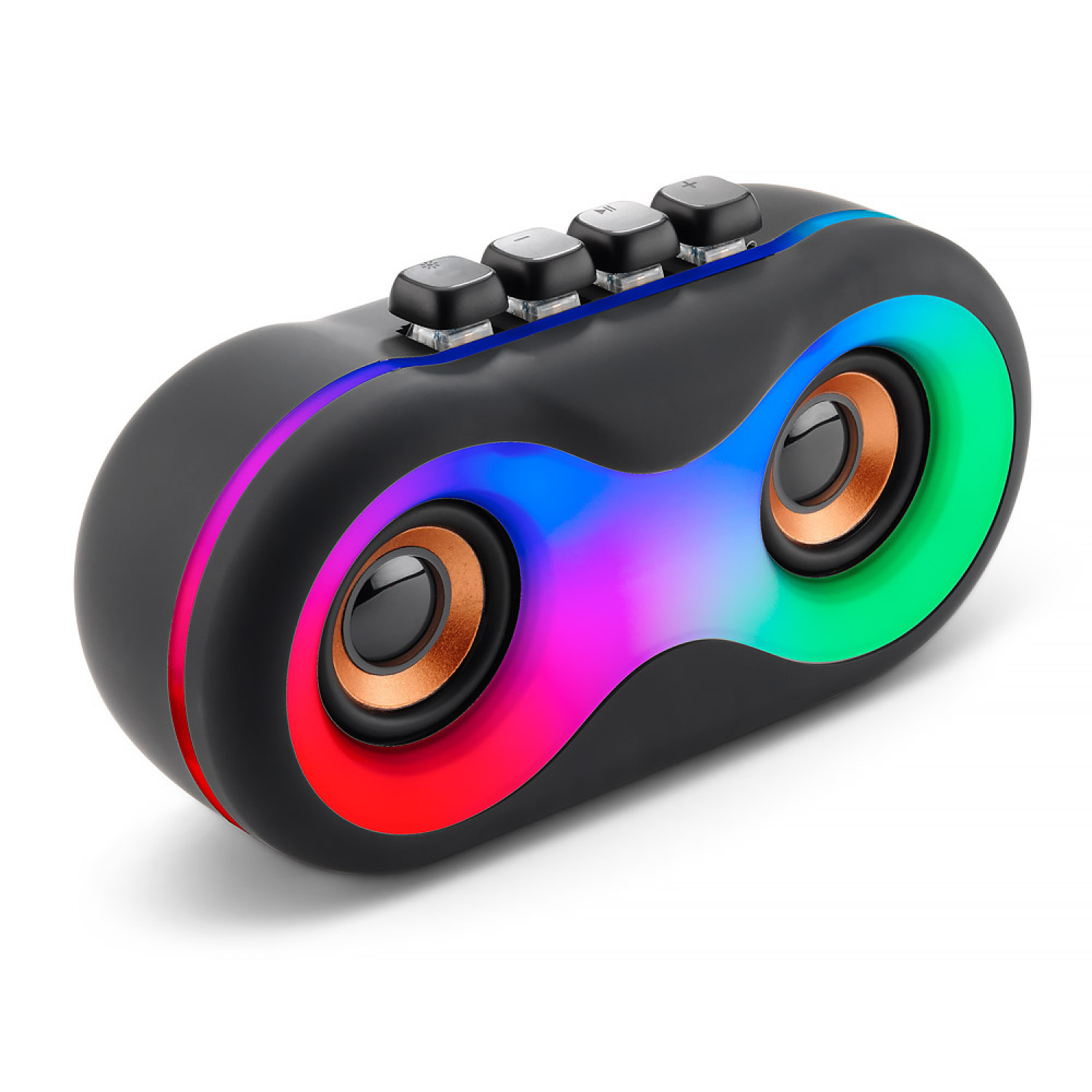 The Source Wireless Light Up Retro Speaker - Ασύρματο Retro Ηχείο Με Φωτισμό