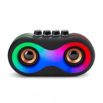 The Source Wireless Light Up Retro Speaker - Ασύρματο Retro Ηχείο Με Φωτισμό