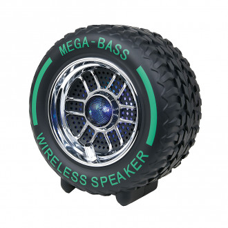 The Source – Wireless Tyre Speaker Bluetooth Ηχείο με Subwoofer 15W & Εφέ Κινητήρα