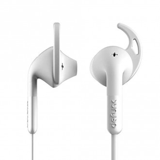 Defunc GO SPORT In-Ear Earbuds Ενσύρματα Ακουστικά σε λευκό χρώμα