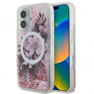 Guess Magsafe “Liquid Glitter Flower