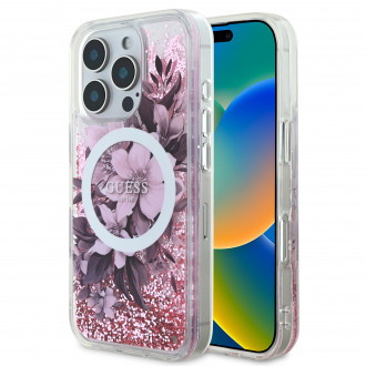 Guess Magsafe “Liquid Glitter Flower