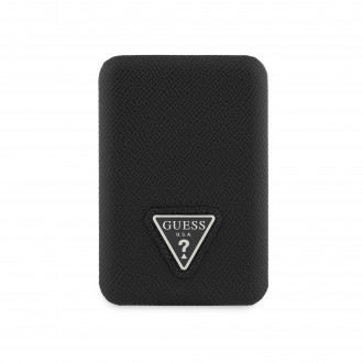 Guess Grained Triangle Logo Magsafe Powerbank 5000mAh 15W (Black - GUPB5FPGTSPSK)