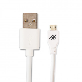 Καλώδιο iFrogz – Uniquesync MicroUSB 1,8 m σε λευκό χρώμα