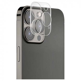 Aντιχαρακτικό Γυαλί Προστασίας Κάμερας iPhone 13 Pro / 13 Pro Max Διάφανο