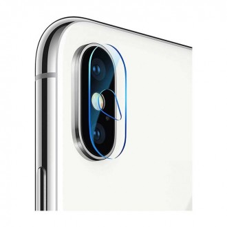 Aντιχαρακτικό Γυαλί Προστασίας Κάμερας iPhone X/ Xs/ Xs Max Διάφανο