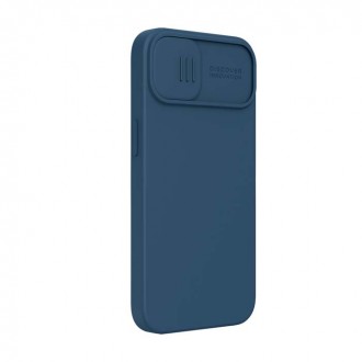 Nillkin Camshield Silky Back Cover Θήκη Σιλικόνης για iPhone 13 Μπλε