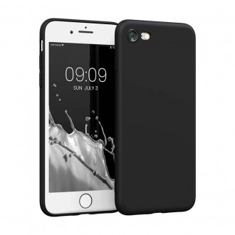 OEM Back Cover Θήκη Λεπτής Σιλικόνης Matte για iPhone 7/ 8/ SE 2020/ SE 2022 Μαύρο