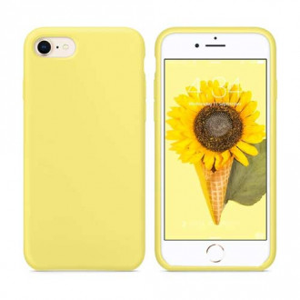 OEM Θήκη Rubber Ενισχυμένης Σιλικόνης για iPhone 7/ 8/ SE 2020/ SE 2022 Κίτρινο