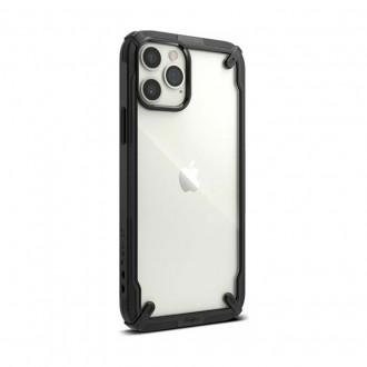 Ringke Fusion X Back Cover Θήκη Συνθετική για iPhone 12 Pro Max Μαύρο
