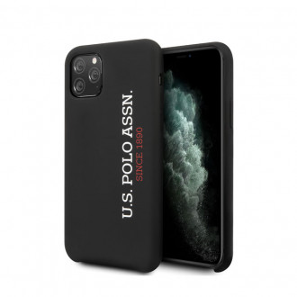 U.S. Polo Assn. “Silicone Effect Logo Collection” Back Cover Θήκη Σιλικόνης για iPhone 11 Pro Μαύρο