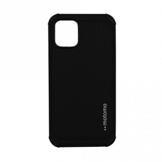 Motomo Tough Armor Back Cover Θήκη Πλαστική Ανθεκτική για iPhone 12 Mini Μαύρο