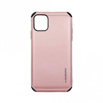 Motomo Tough Armor Back Cover Θήκη Πλαστική Ανθεκτική για iPhone 12 Mini Ροζ Χρυσό