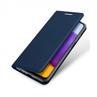 Dux Ducis Skin Pro Book Δερματίνης για Samsung Galaxy A22 4G Μπλε