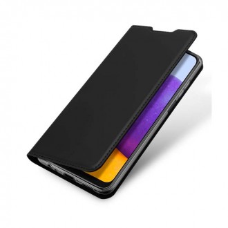 Dux Ducis Skin Pro Book Δερματίνης για Samsung Galaxy A22 5G Μαύρο