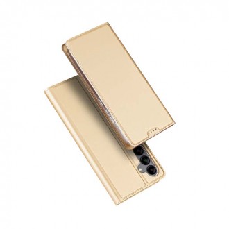 Dux Ducis Skin Pro Book Δερματίνης για Samsung Galaxy A34 5G Χρυσό