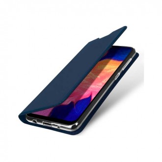 Dux Ducis Skin Pro Book Δερματίνης για Samsung Galaxy A70 Μπλε