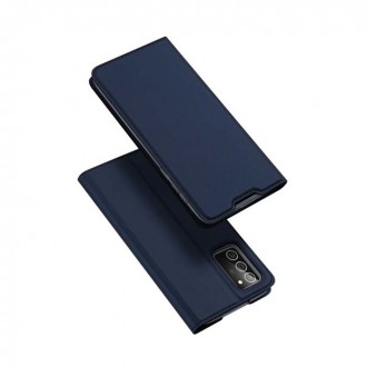 Dux Ducis Skin Pro Book Δερματίνης για Samsung Galaxy Note 20 Μπλε