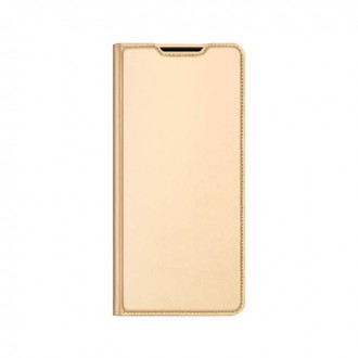 Dux Ducis Skin Pro Θήκη Book Δερματίνης για Samsung Galaxy S22 5G Χρυσό