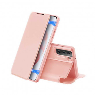 Dux Ducis Skin X Book Δερματίνης για Samsung Galaxy S21+ Ροζ