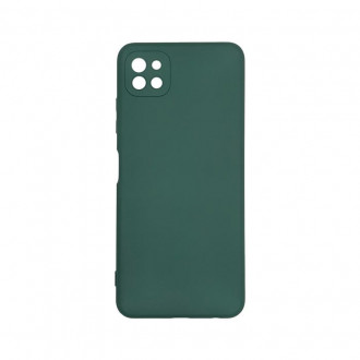 OEM Back Cover Θήκη Ενισχυμένης Σιλικόνης για Samsung Galaxy A22 5G Σκούρο Πράσινο