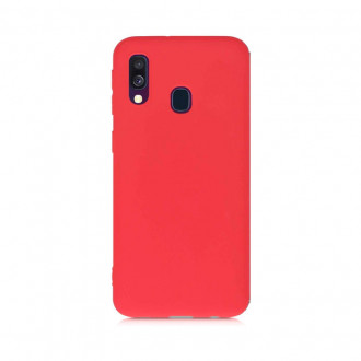 OEM Back Cover Θήκη Ενισχυμένης Σιλικόνης για Samsung Galaxy A40 Κόκκινο
