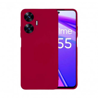 OEM Back Cover Θήκη Ενισχυμένης Σιλικόνης για Realme C55 Βυσσισνί