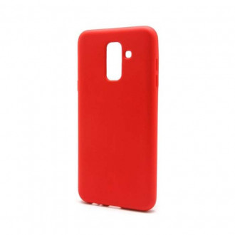 OEM Back Cover Θήκη Ενισχυμένης Σιλικόνης για Samsung Galaxy A6 2018 Κόκκινο