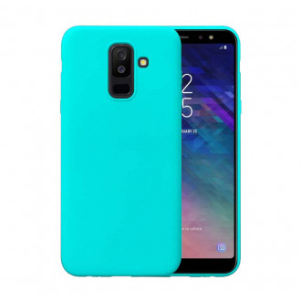 OEM Back Cover Θήκη Ενισχυμένης Σιλικόνης για Samsung Galaxy A6 Plus 2018 Τιρκουάζ
