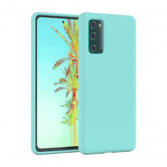 OEM Back Cover Θήκη Ενισχυμένης Σιλικόνης για Samsung Galaxy S20 FE Τιρκουάζ