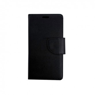 OEM Wallet Cover Θήκη Δερματίνης για Huawei Honor 8 Lite Μαύρο