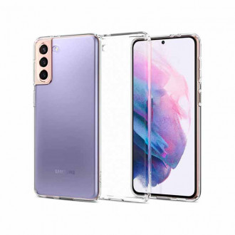 OEM Back Cover Θήκη Λεπτής Σιλικόνης Matte για Samsung Galaxy S21+ Διάφανο