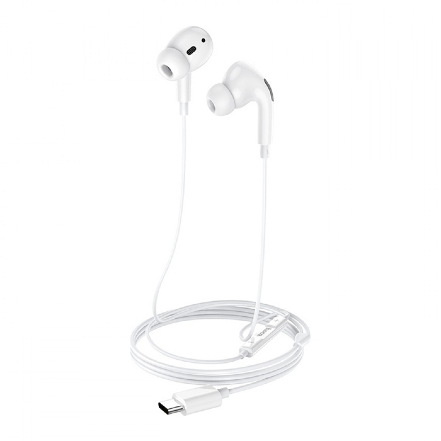 Hoco M1 Pro Type C In-ear Handsfree Ακουστικά Λευκό