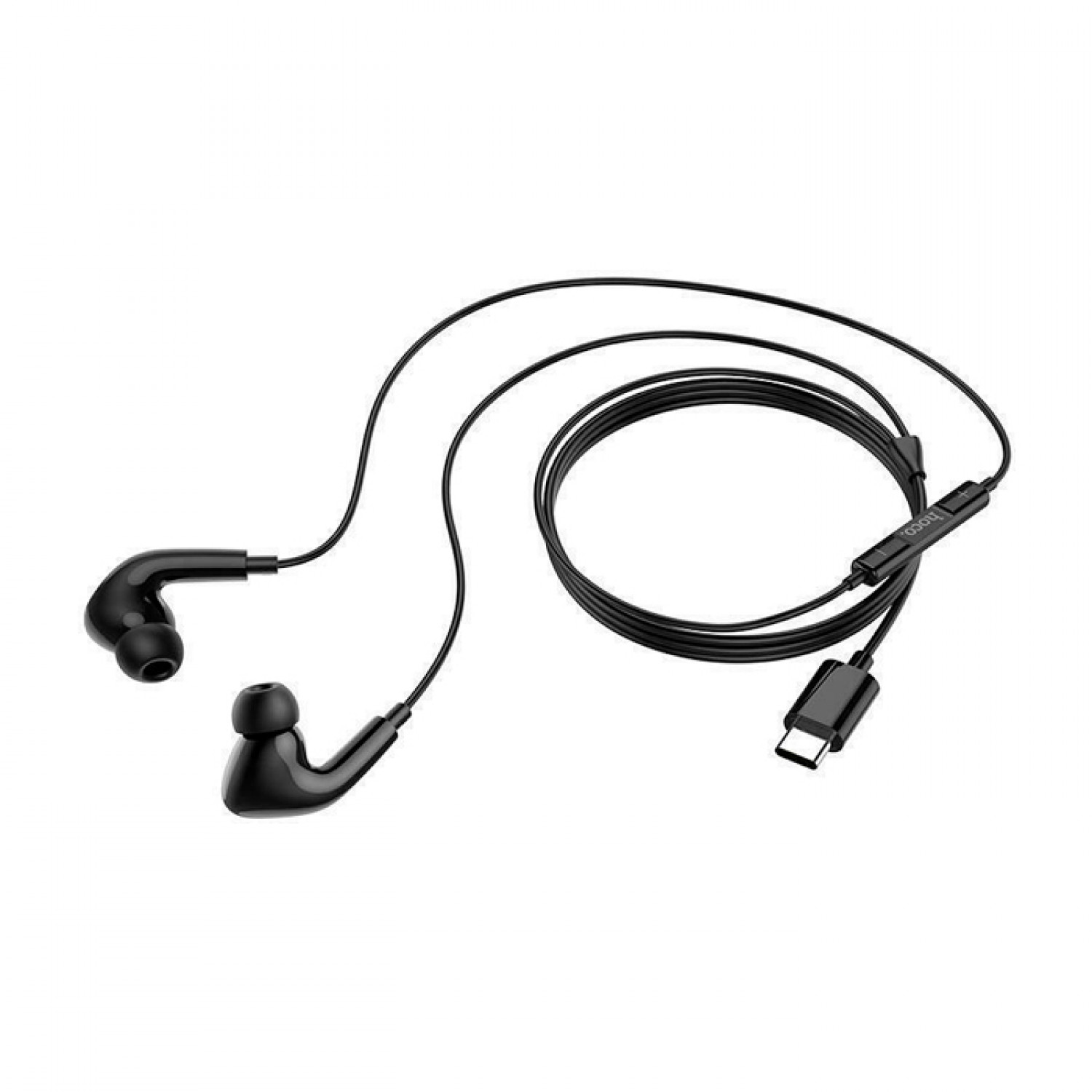 Hoco M1 Pro Type C In-ear Handsfree Ακουστικά Μαύρο