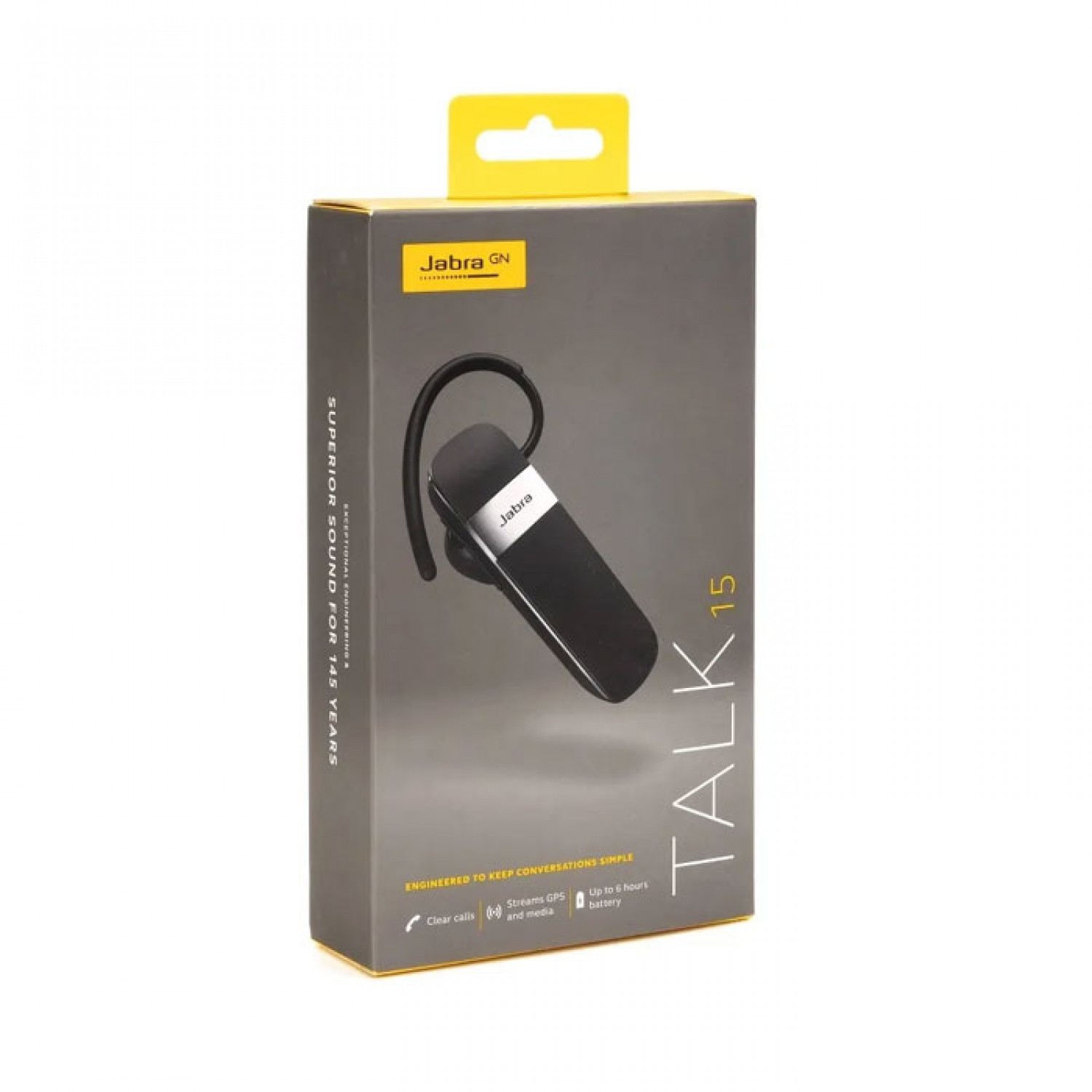 Jabra Talk 15 SE Earbud Bluetooth Handsfree Ακουστικό Μαύρο