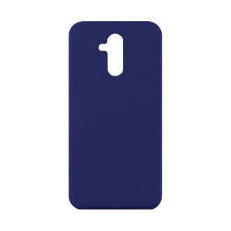 OEM Back Cover Θήκη Ενισχυμένης Σιλικόνης για Huawei Mate 20 Lite Σκούρο Μπλε